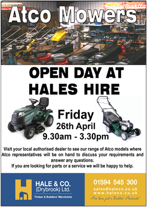Atco Mowers Open Day at Hales Hire - 26th April 2013