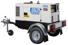 New 10kVA diesel Generator at Hales Hire - May 2019