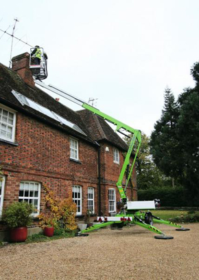 New Access Platform at Hales Hire - January 2012