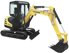 New 2.6 Tonne Digger at Hales Hire - February 2015