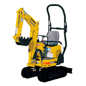 Second Yanmar SV08 Micro Excavator at Hales Hire - February 2018